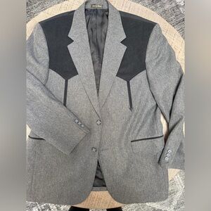 Circle S Western Wear Blazer/ Cowboy Tailored Jackek/Festival